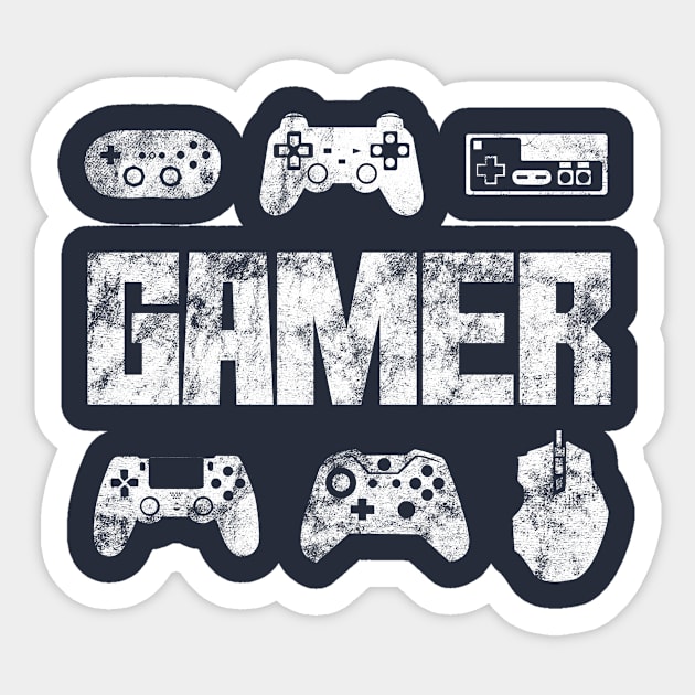 Gamer Joypads Sticker by SillyShirts